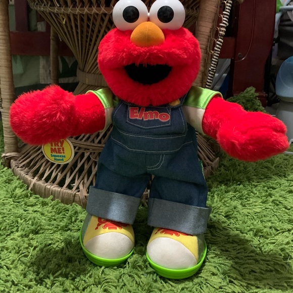 Y2k Electronic Pretend with me Elmo - Picture 2 of 4